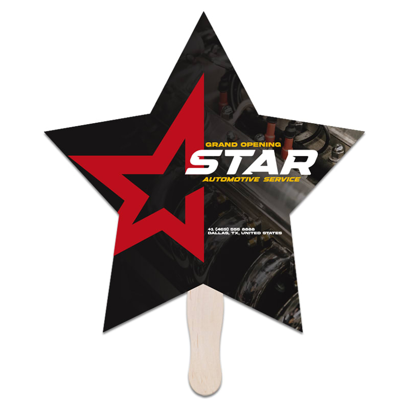 Star Hand Fans 10