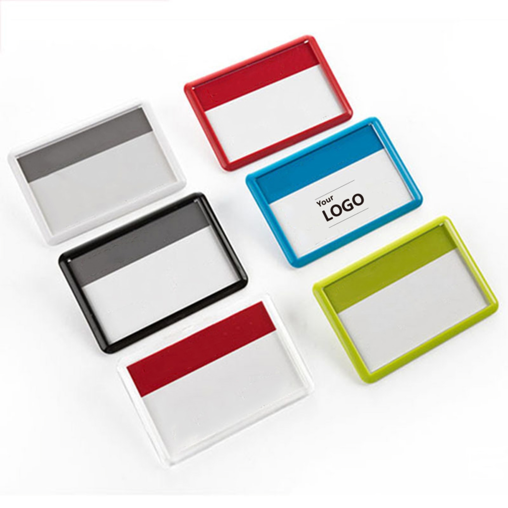 Medium Plastic Reuseable Name Tag 2