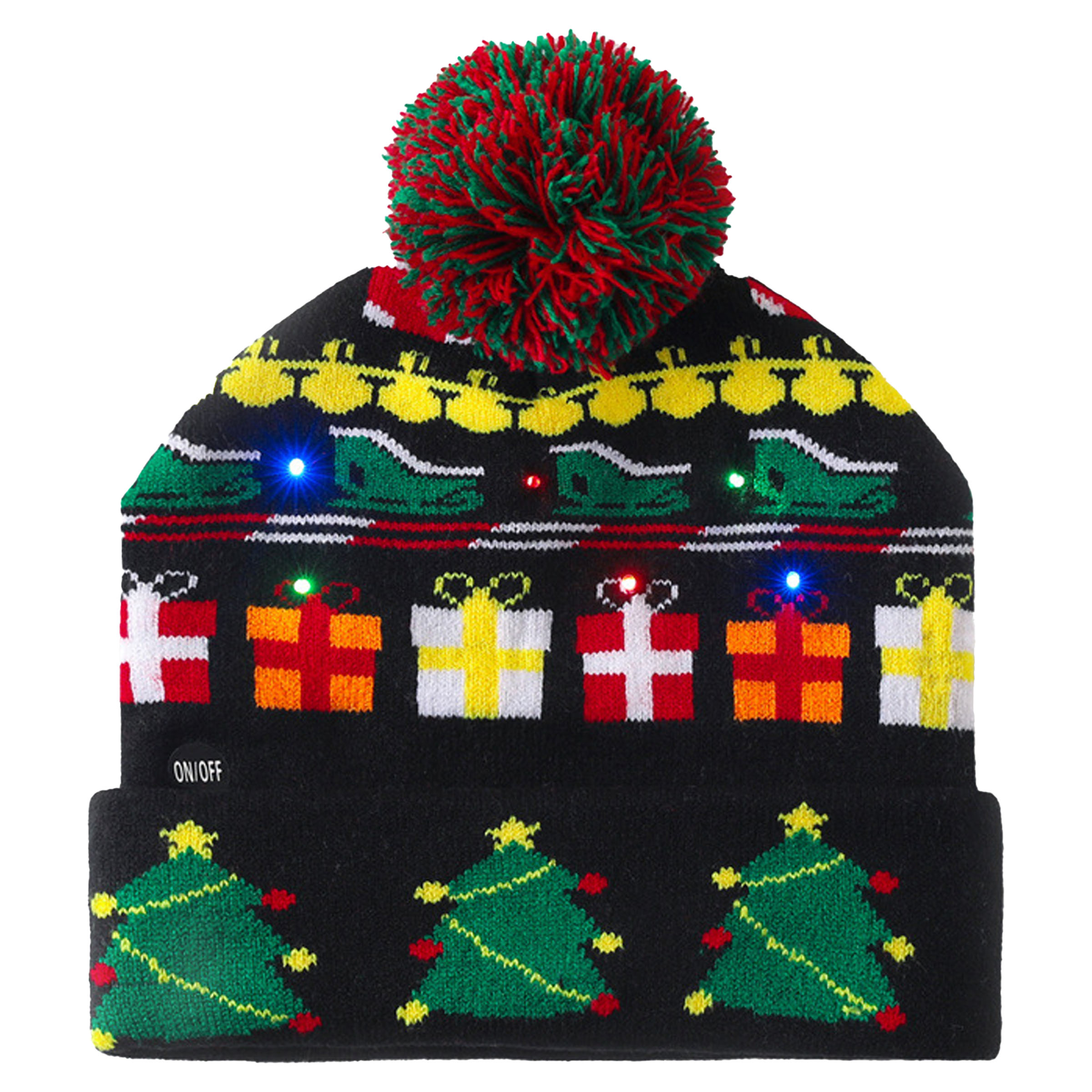 LED Light-Up Holiday Beanie 23