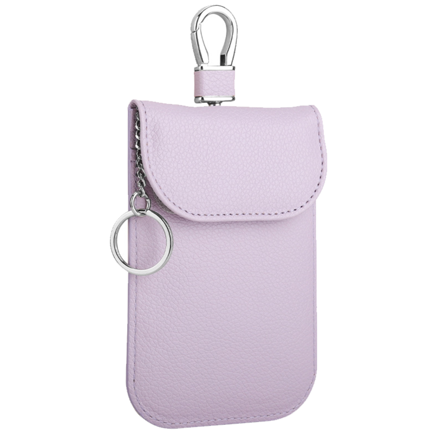 PU Leather Car Key Signal Shielding Faraday Pouch 12