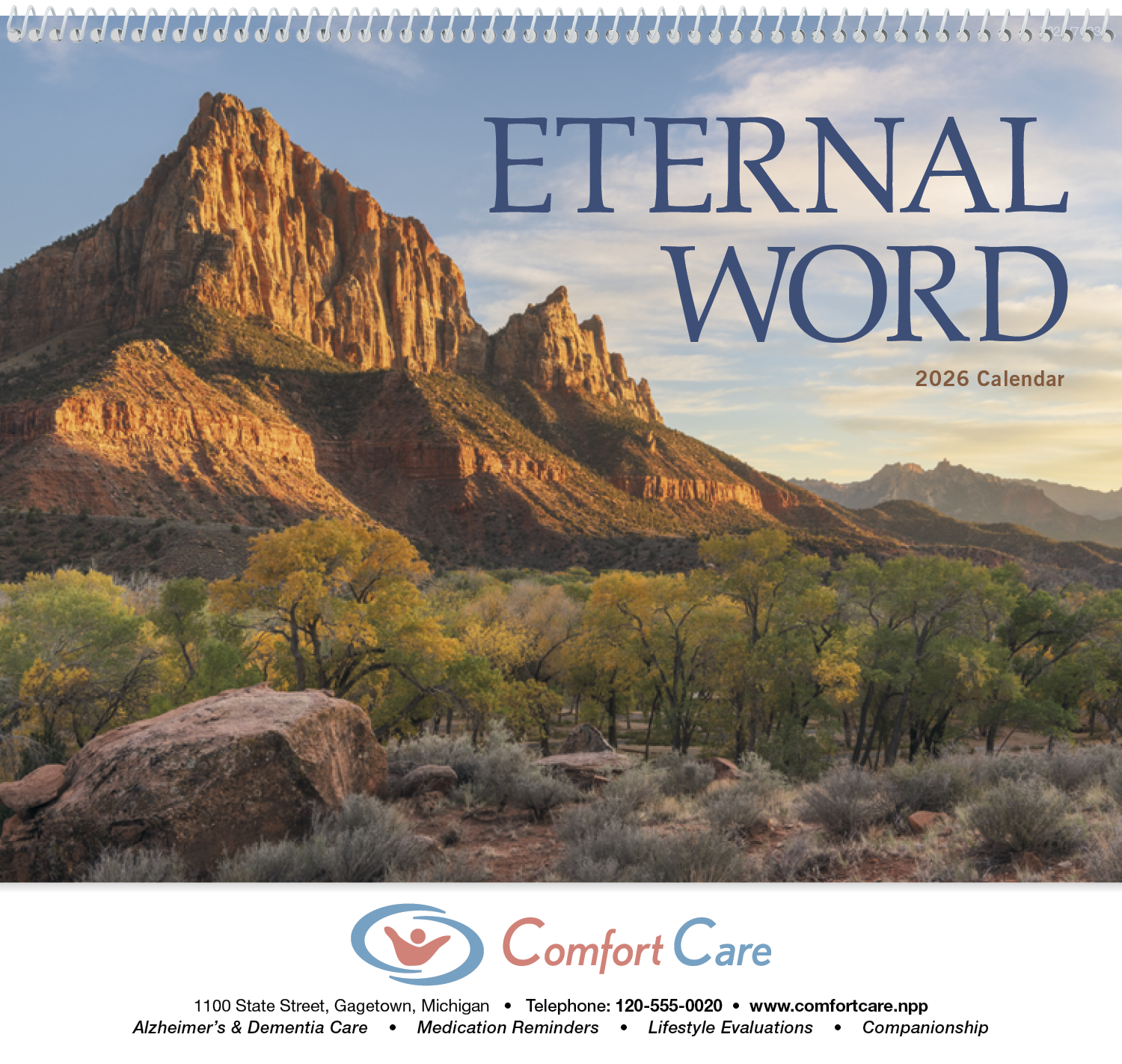 Good Value™ Eternal Word w Pre-Planning Sheet - Spiral Calendar 4