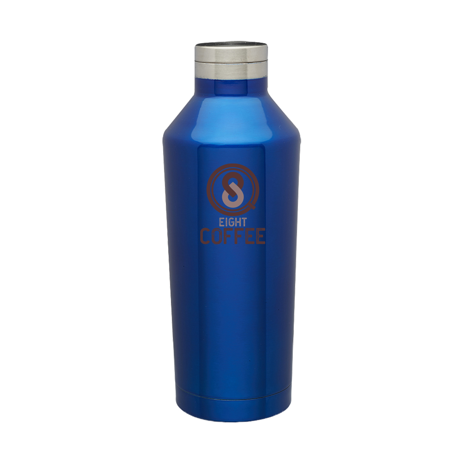 17 oz. Vacuum Sealed Stainless Steel Water Bottle (2 Color Imprint), custom water bottle with logo imprint 2