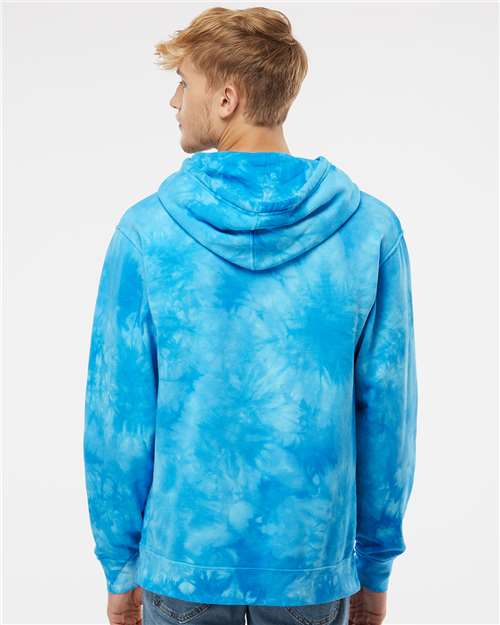 Unisex Midweight Tie-Dyed Hooded Sweatshirt - PRM4500TD 34