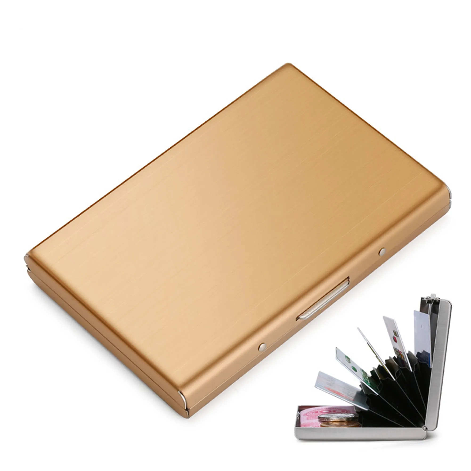MOQ50 RFID Stainless Steel Card Holder 4