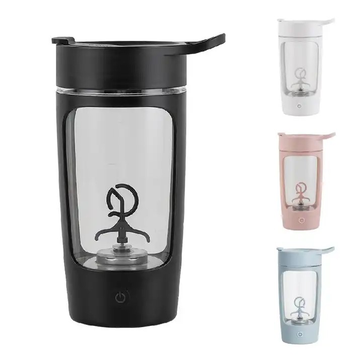 Custom Premium USB Electric BPA Free Protein Shakers Bottle 5