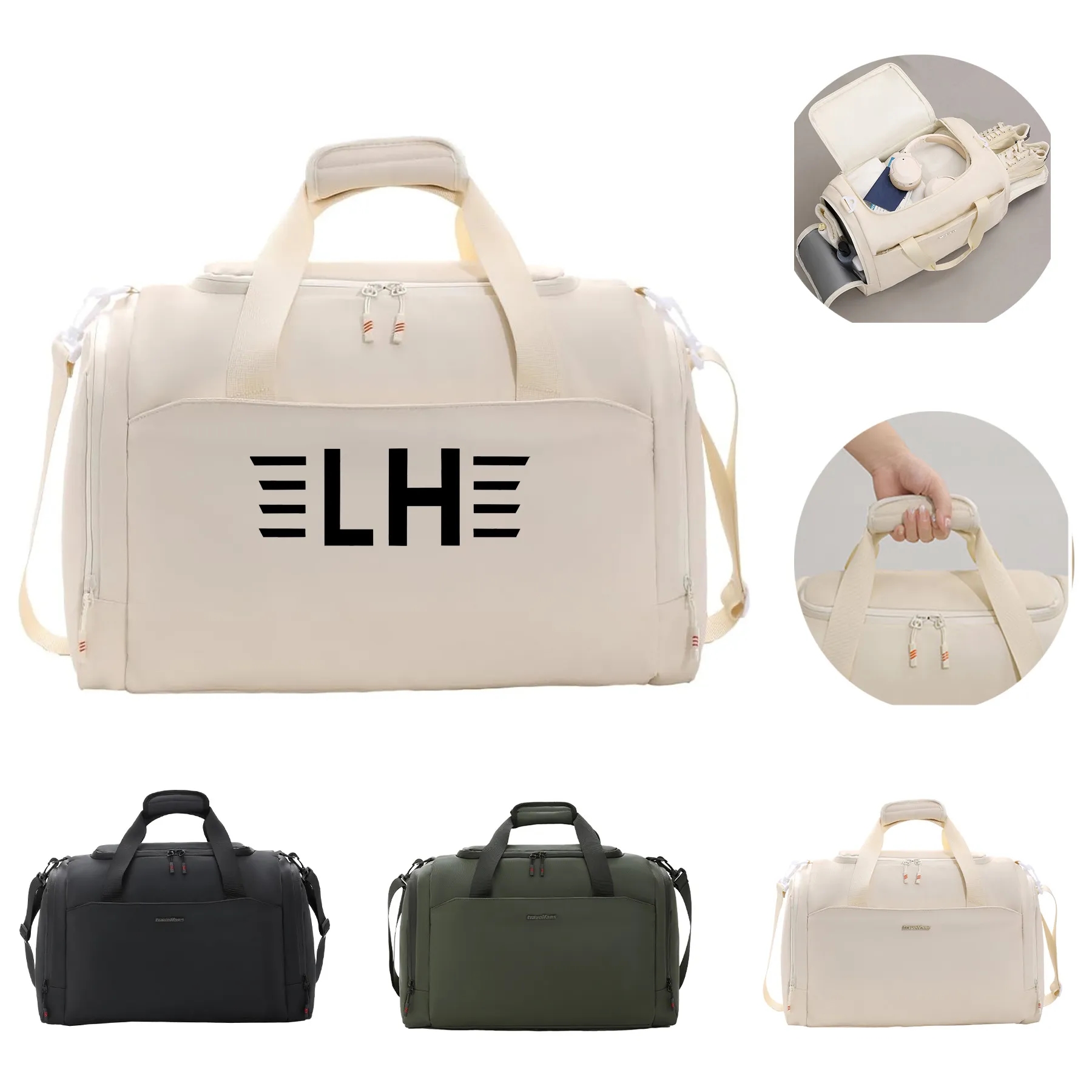 Weekender Bag with Shoe Compartment 4