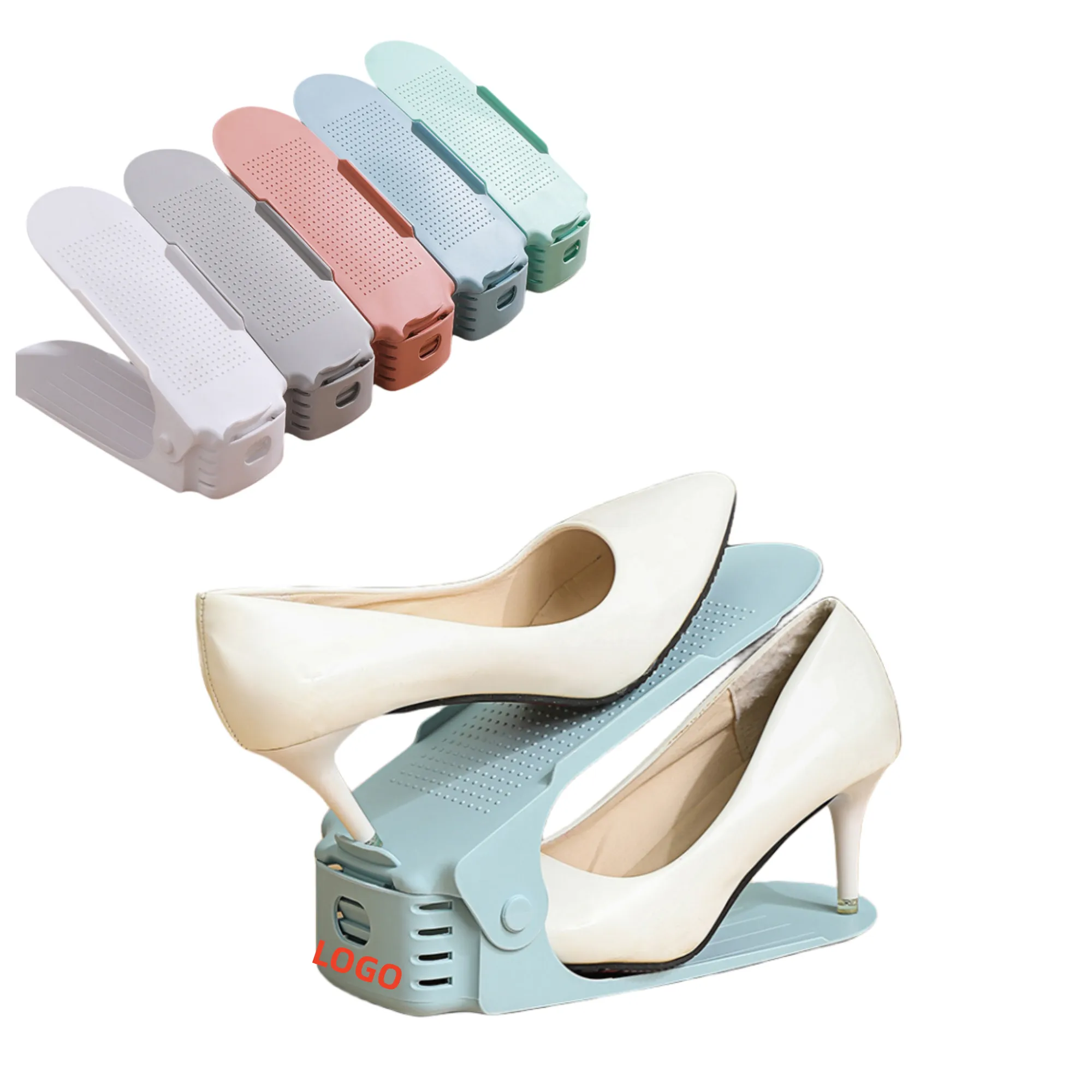 Double Layer Shoe Rack 2