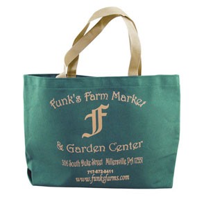 Colored Canvas Tote w/Gusset (14"x11"x3"), custom tote bag with logo imprint 11