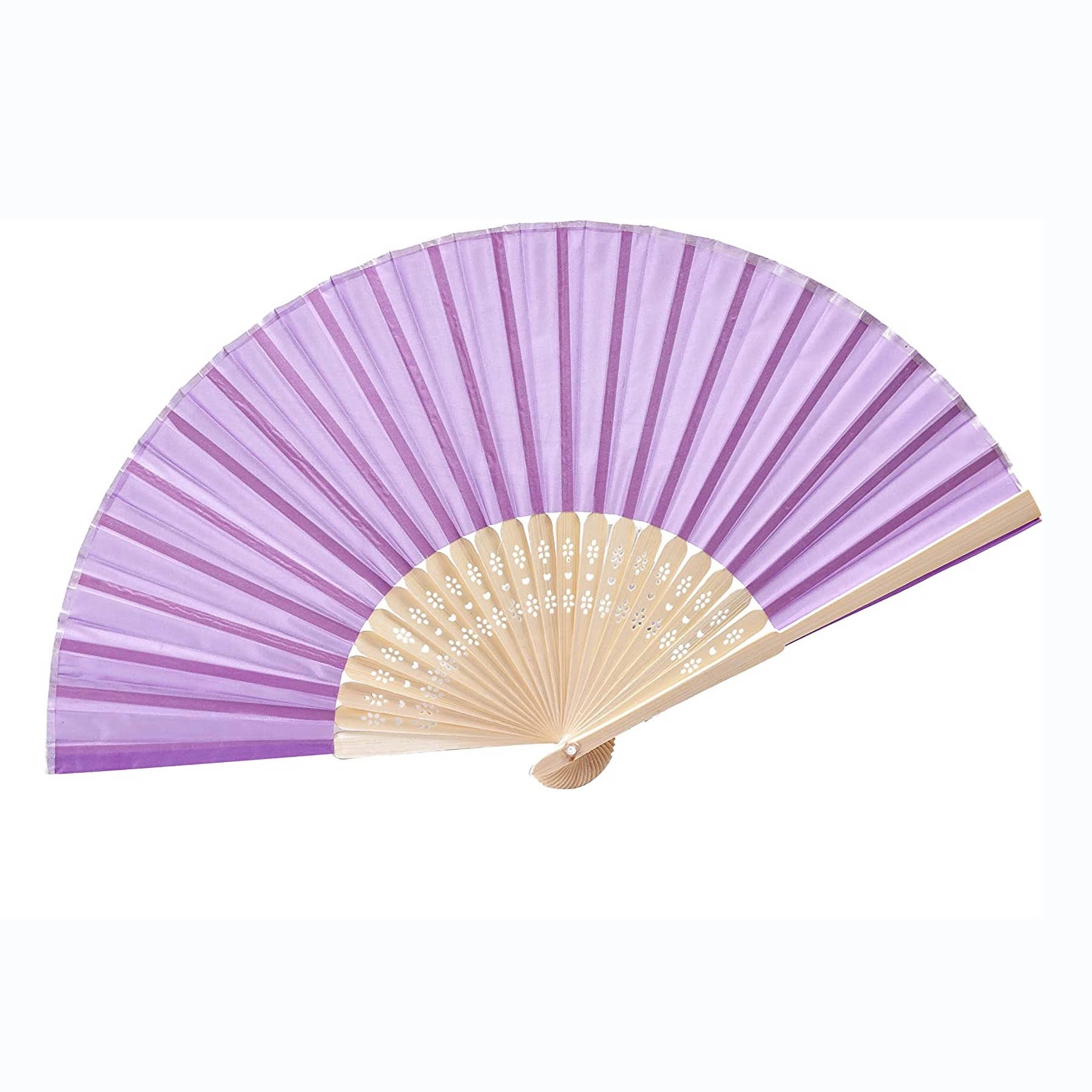 Fabric Bamboo Folding Hand Fan 3