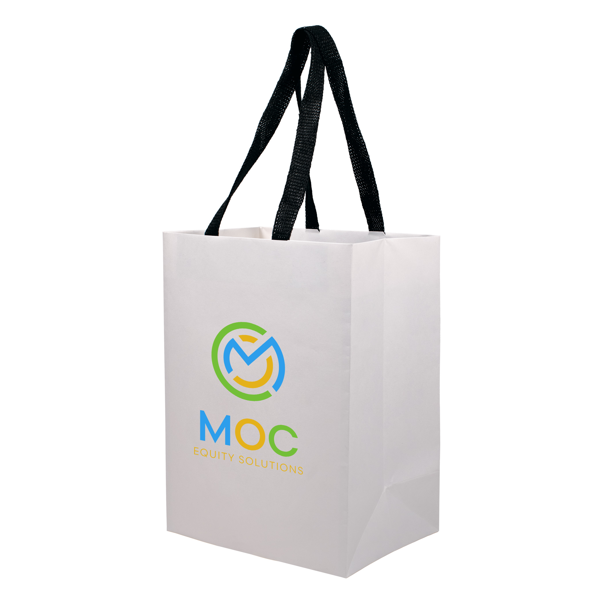 Sugarcane Tote with Embedded Web Style Paper Handles 12