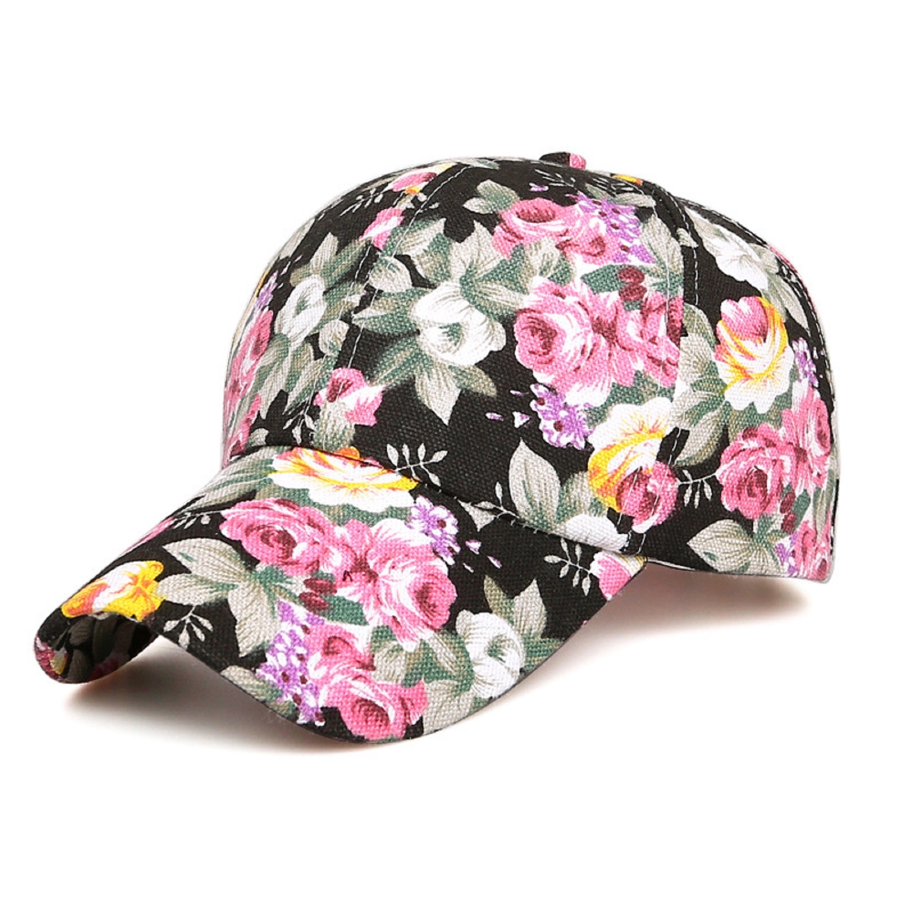 Flower Full Printed Baseball Cap 13