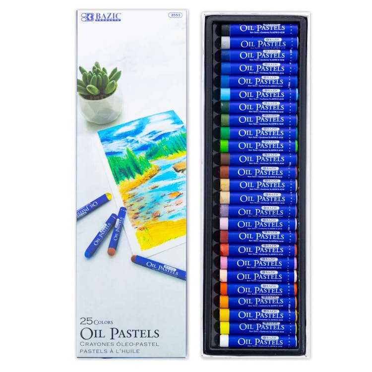Oil Pastels Set - 25 Colors 2