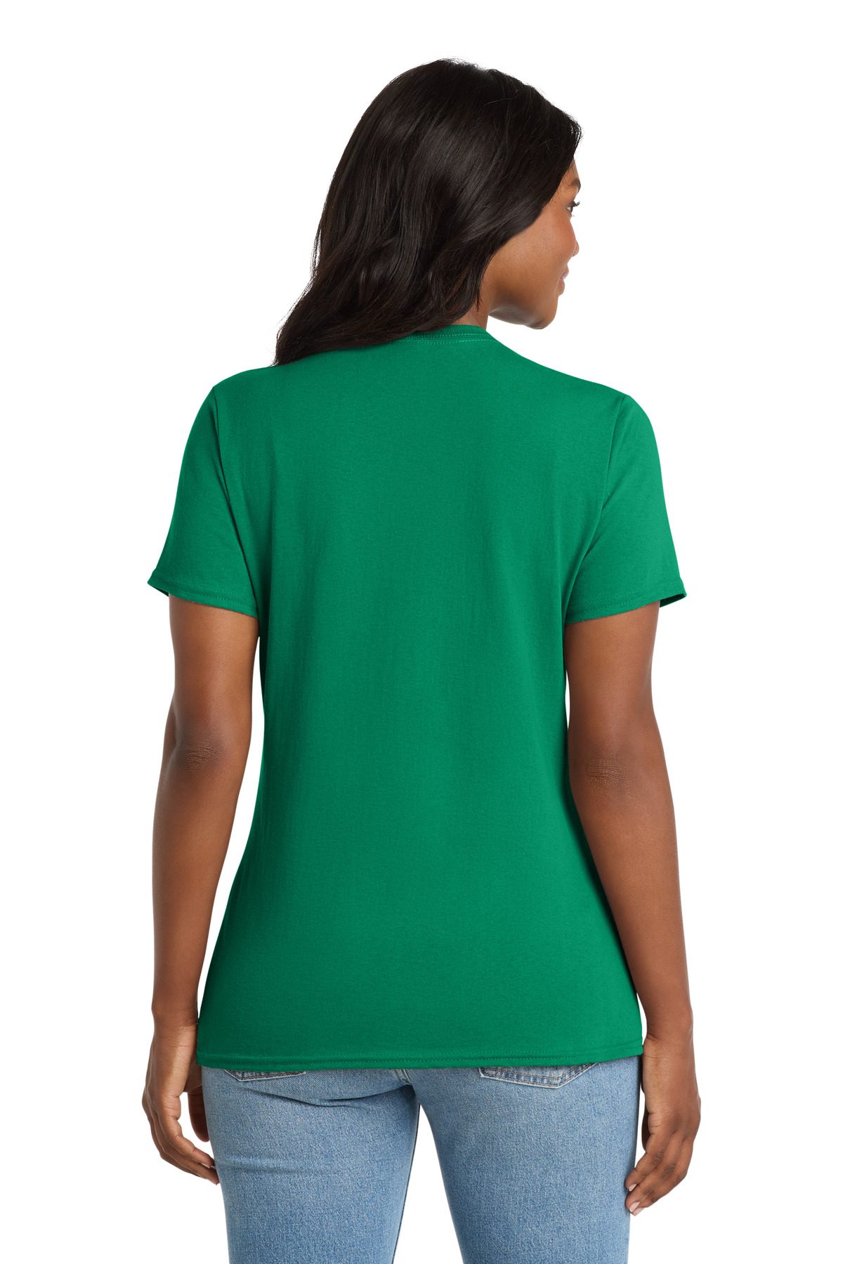 Port & Co Women's Core Cotton V-Neck Tee. LPC54V 98
