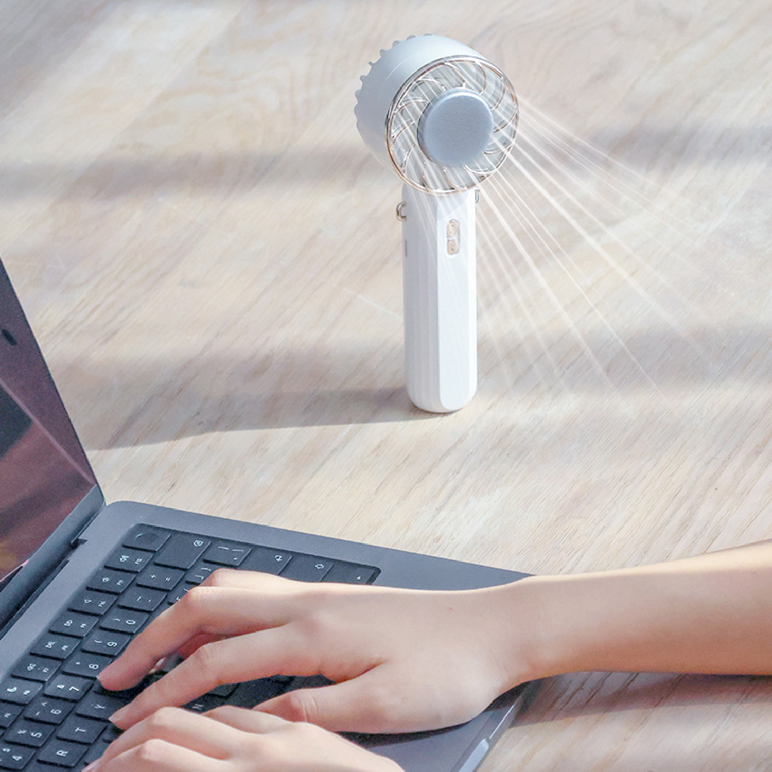 Portable Mini Handheld Fan-USB Rechargeable 6