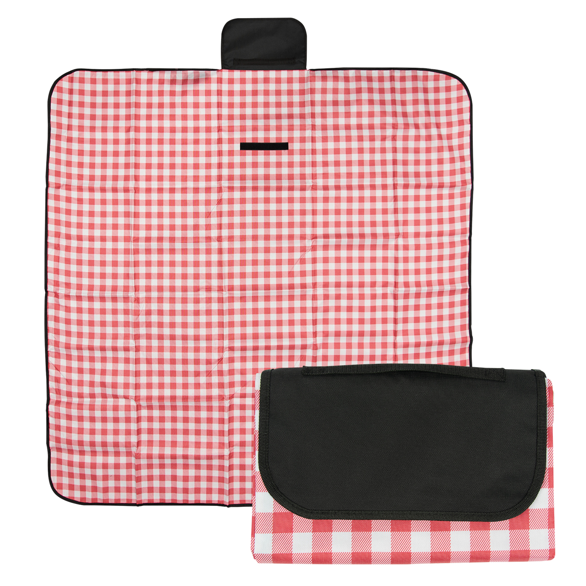 Gingham Roll-Up Picnic Blanket 14