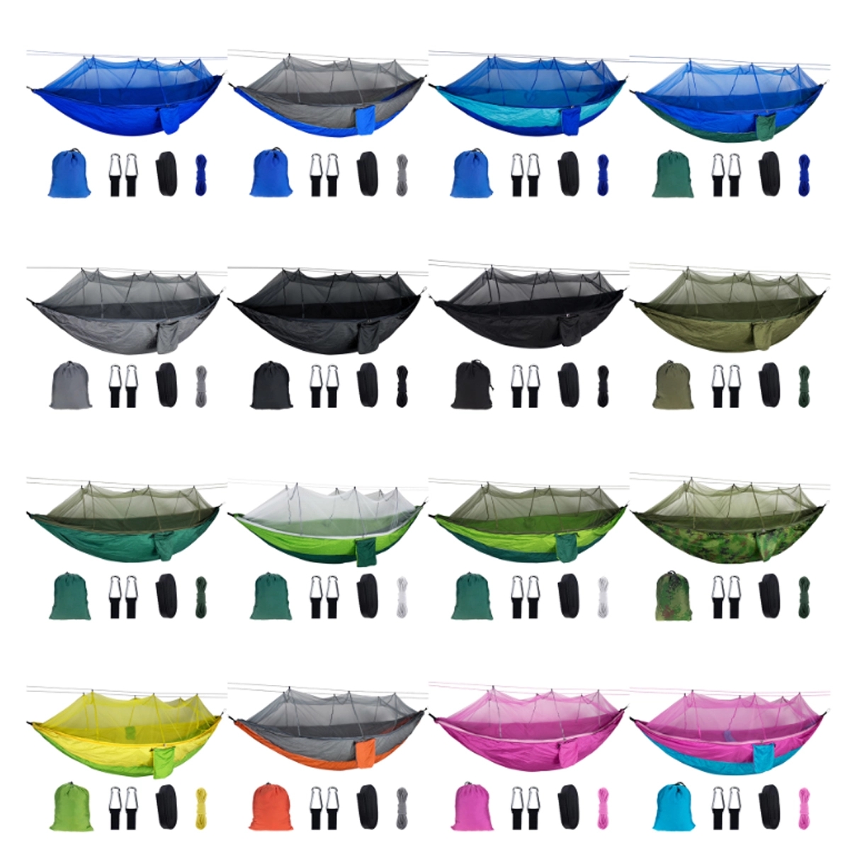 Camping Hammock with Net Mosquito 2