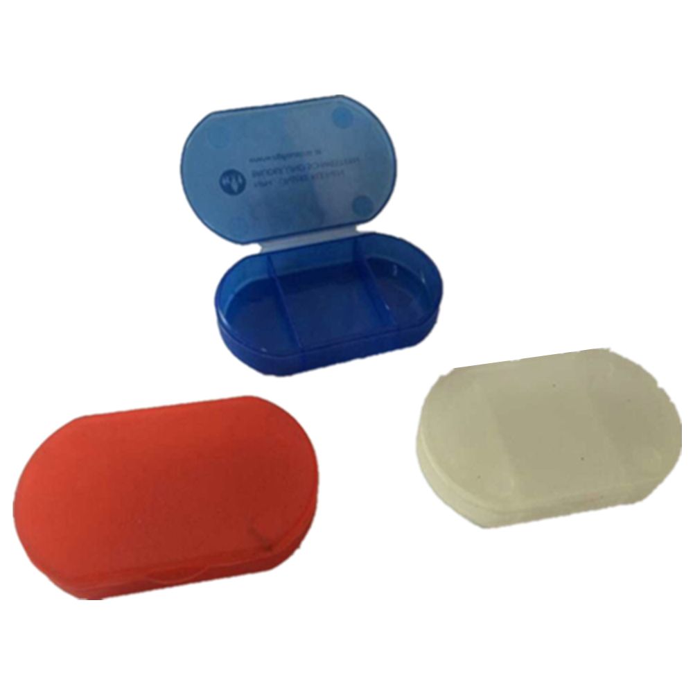 Oval Shape Pill Box Pill Holder 2