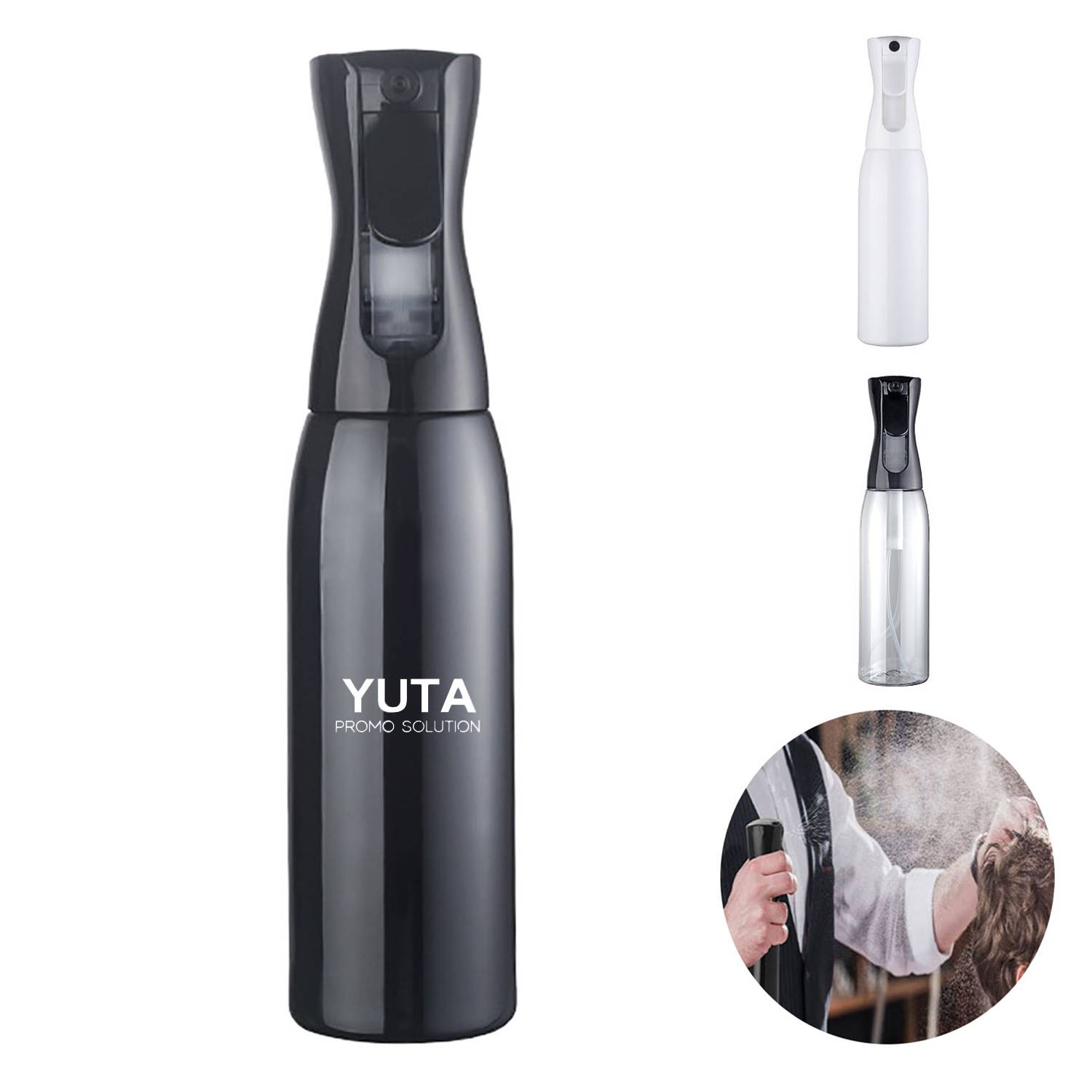 10oz Empty Ultra Fine Plastic Water Continuous Mist Sprayer