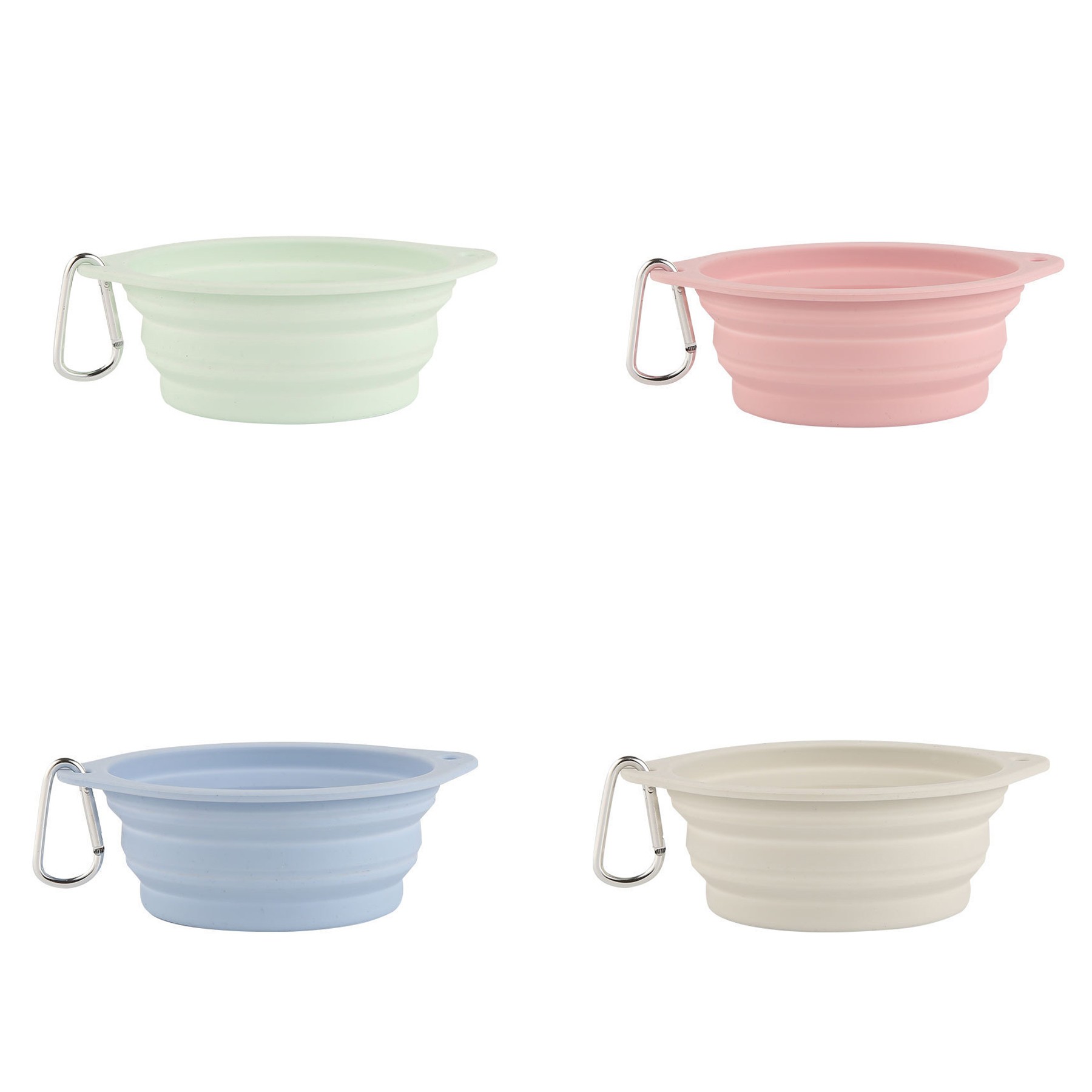 Silicone Pet Collapsible Bowl 2