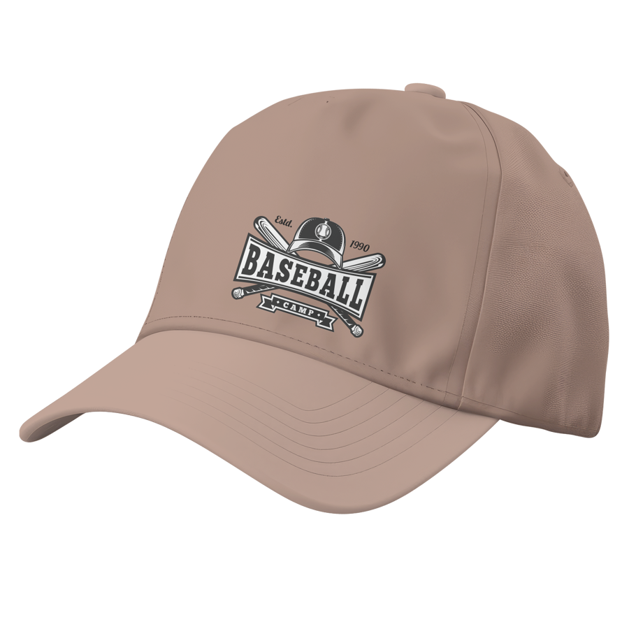Premium Stock Washed Cotton 6-Panel Unstructured Cap w/ 10