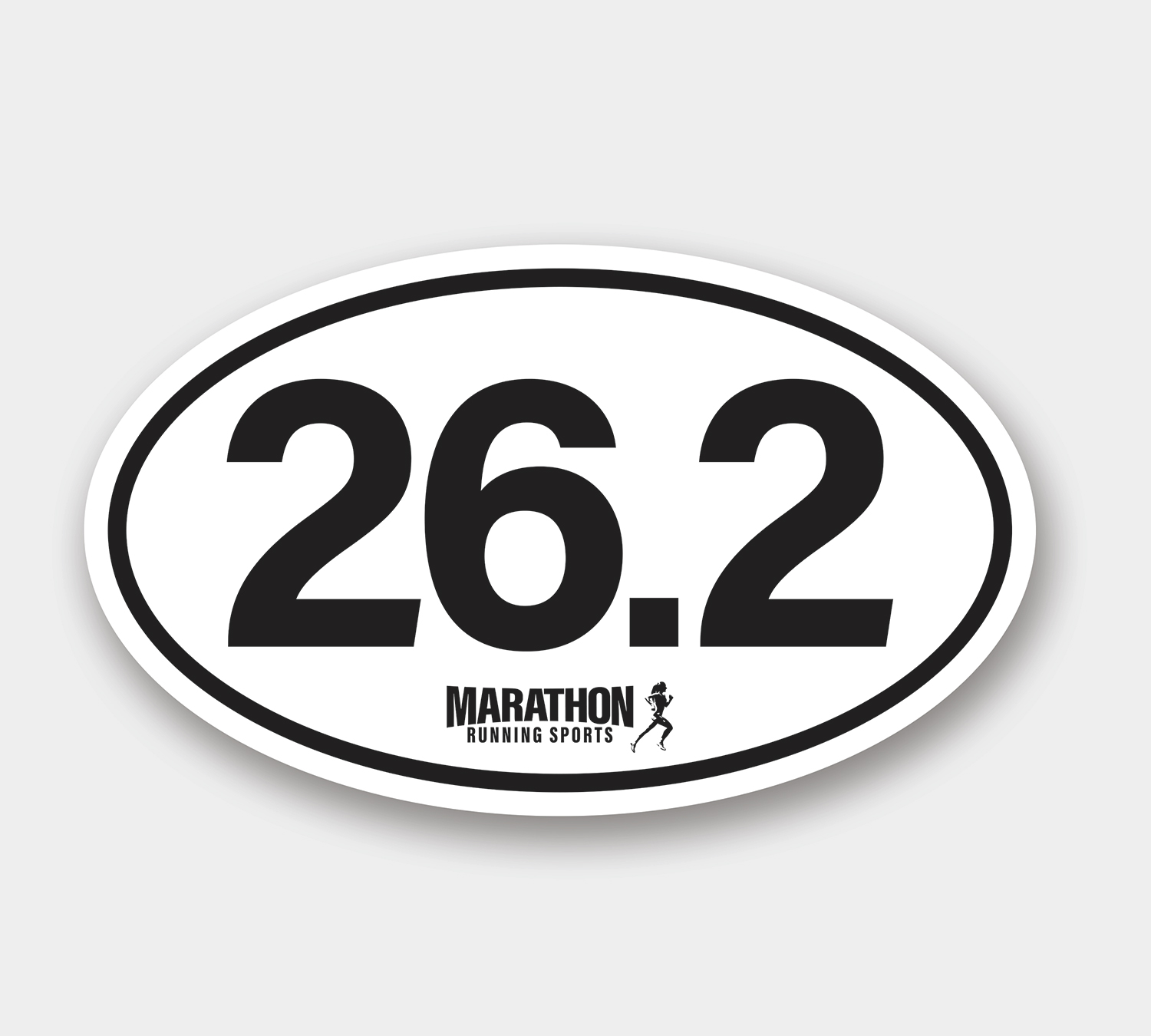 Oval - Permanent Writeable Matte Sticker - 5" x 3" 4