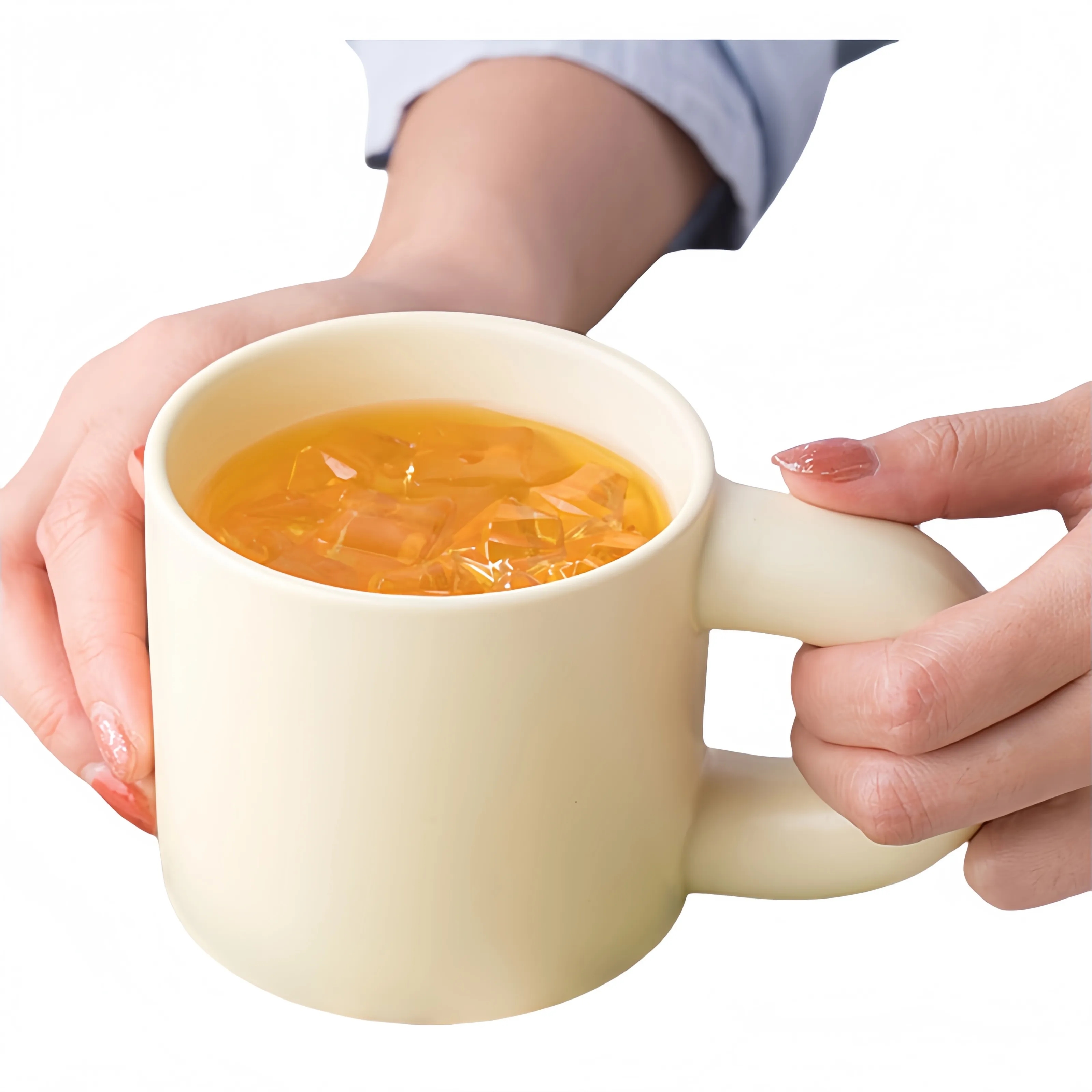 Large Ceramic Mug With Chunky Handle 5