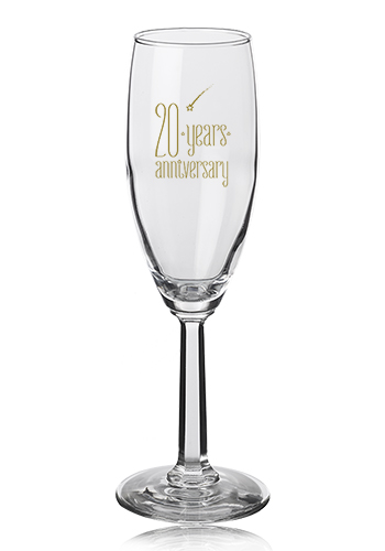 6 oz. Libbey Champagne Flutes 7