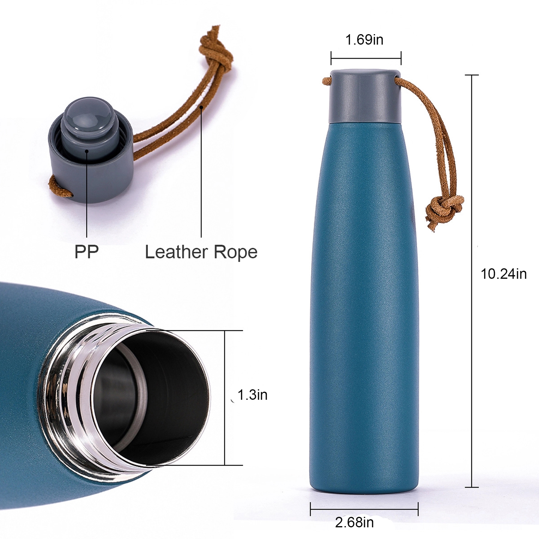 Stainless Steel Water Bottle BPA Free 7