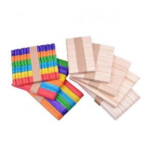 Natural Wood Popsicle Sticks 3