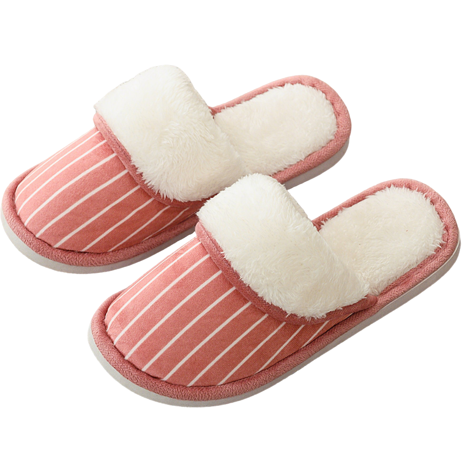 Winter Anti Slip Plush Lined Home Slippers 7