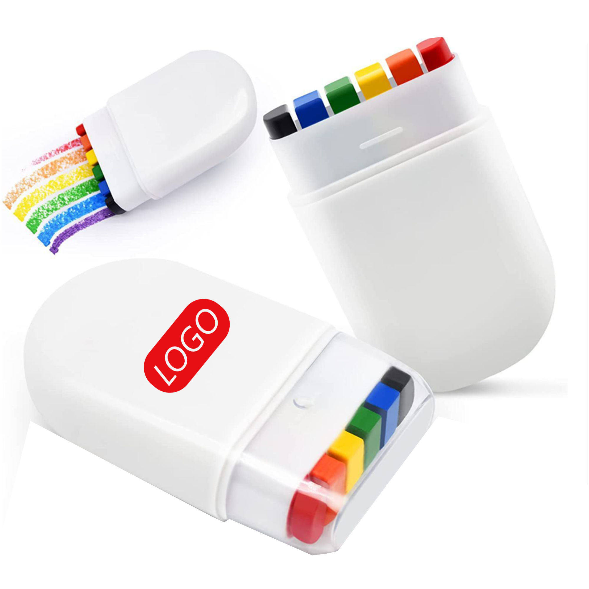6-Color Party Rainbow Crayon 4