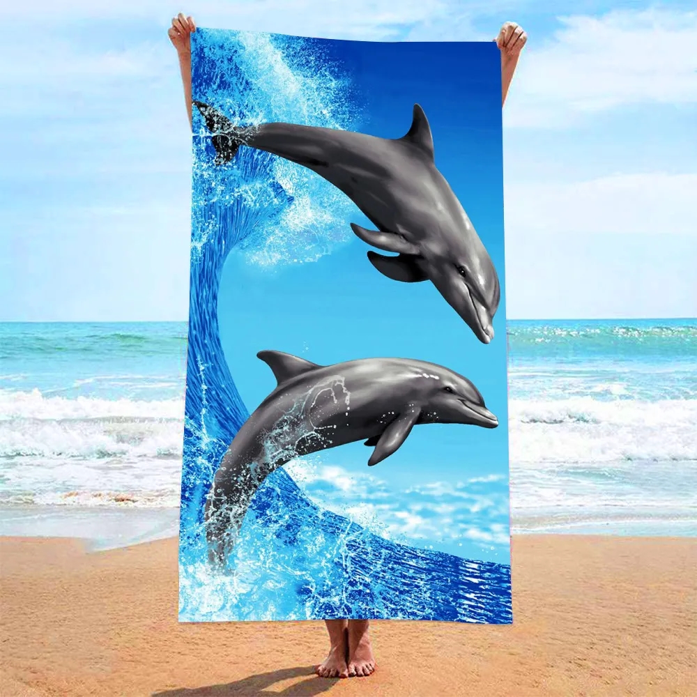 Sublimated Microfiber Beach Towel 6