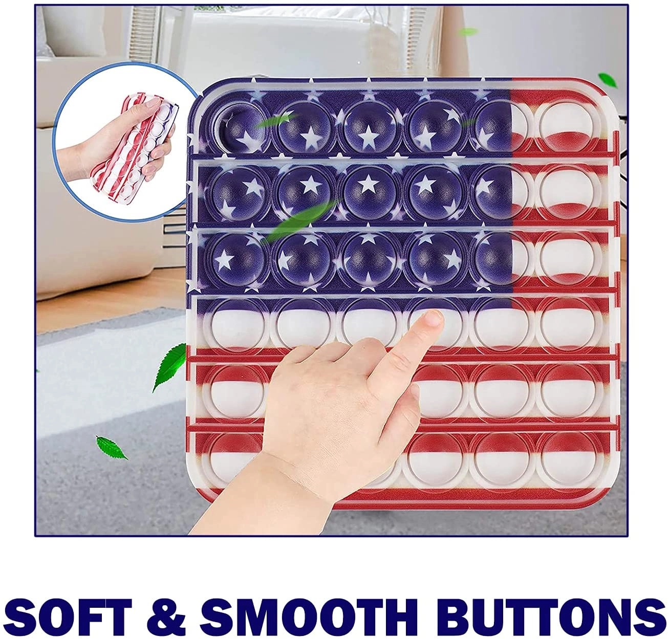 Square Sensory Fidget Stress Reliever 6