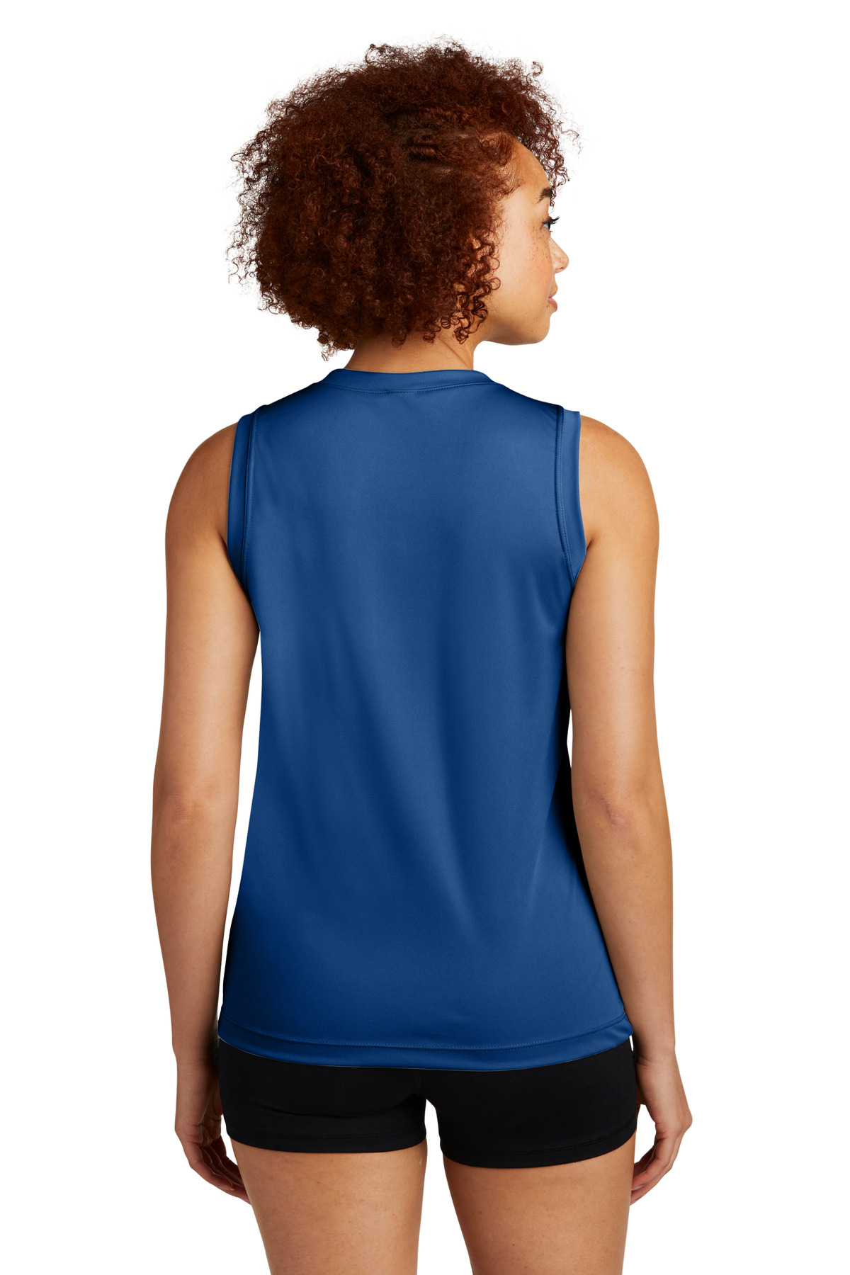 Sport-Tek Women's Sleeveless PosiCharge Competitor V-Neck Tee. LST352 15