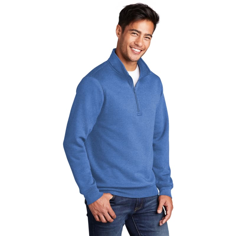 Port & Company Core Fleece 1/4-Zip Pullover Sweatshirt, custom hoodie or sweatshirt with logo imprint 47