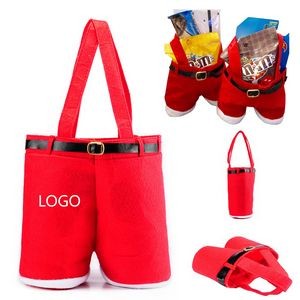 Big Size Santa Claus Reusable Shopping Tote Gift Bag 8