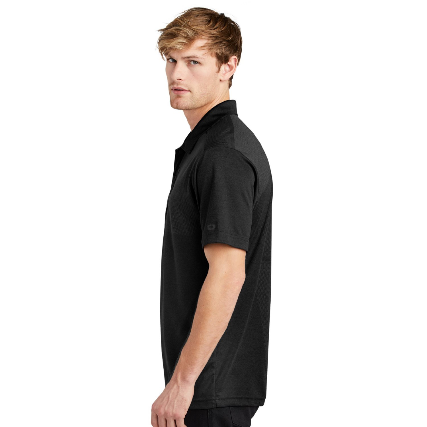 OGIO ® Men's Polo T-Shirt with 3-Snap Placket 3