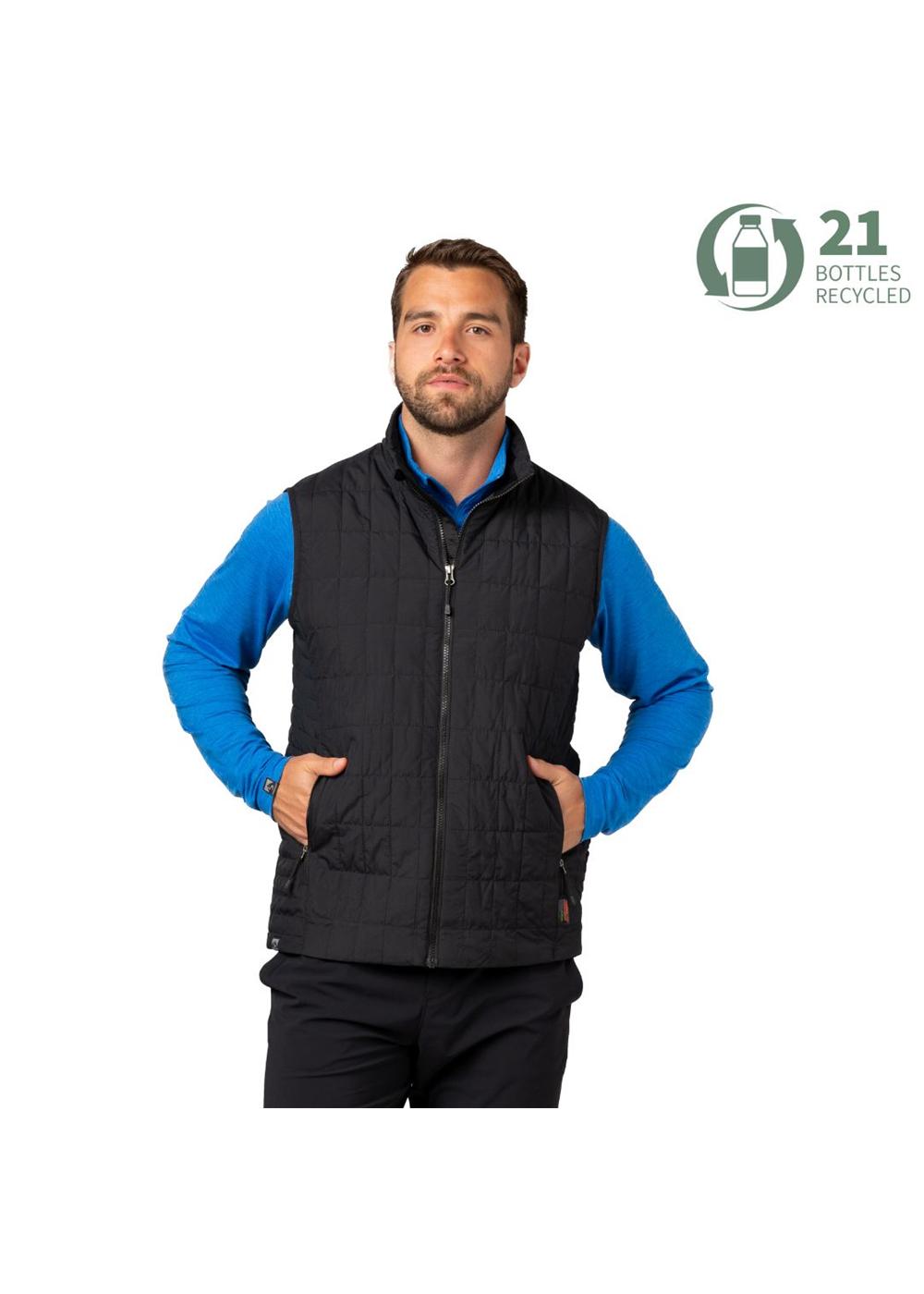 Storm Creek Men's Traveler 60 GSM Insulated Packable Quilted Vest 12