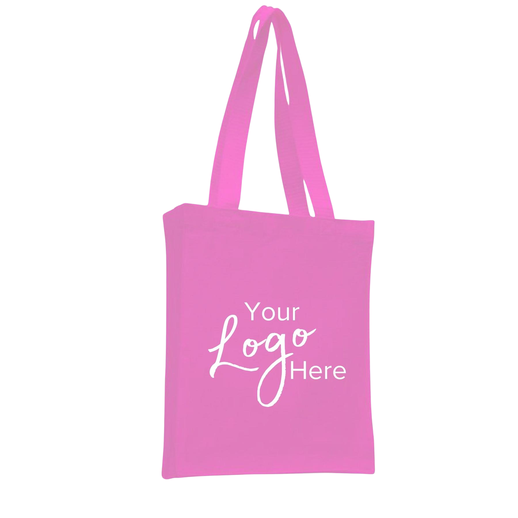 Canvas Book Bag 10" W x 12" H with 3" Gusset, custom tote bag with logo imprint 14