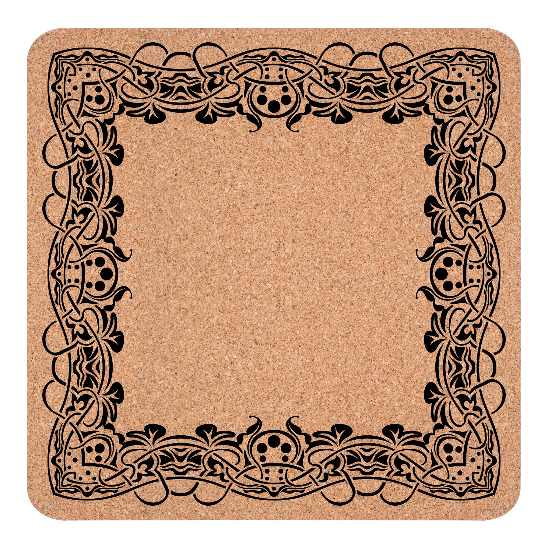 Round Cork Coasters 13