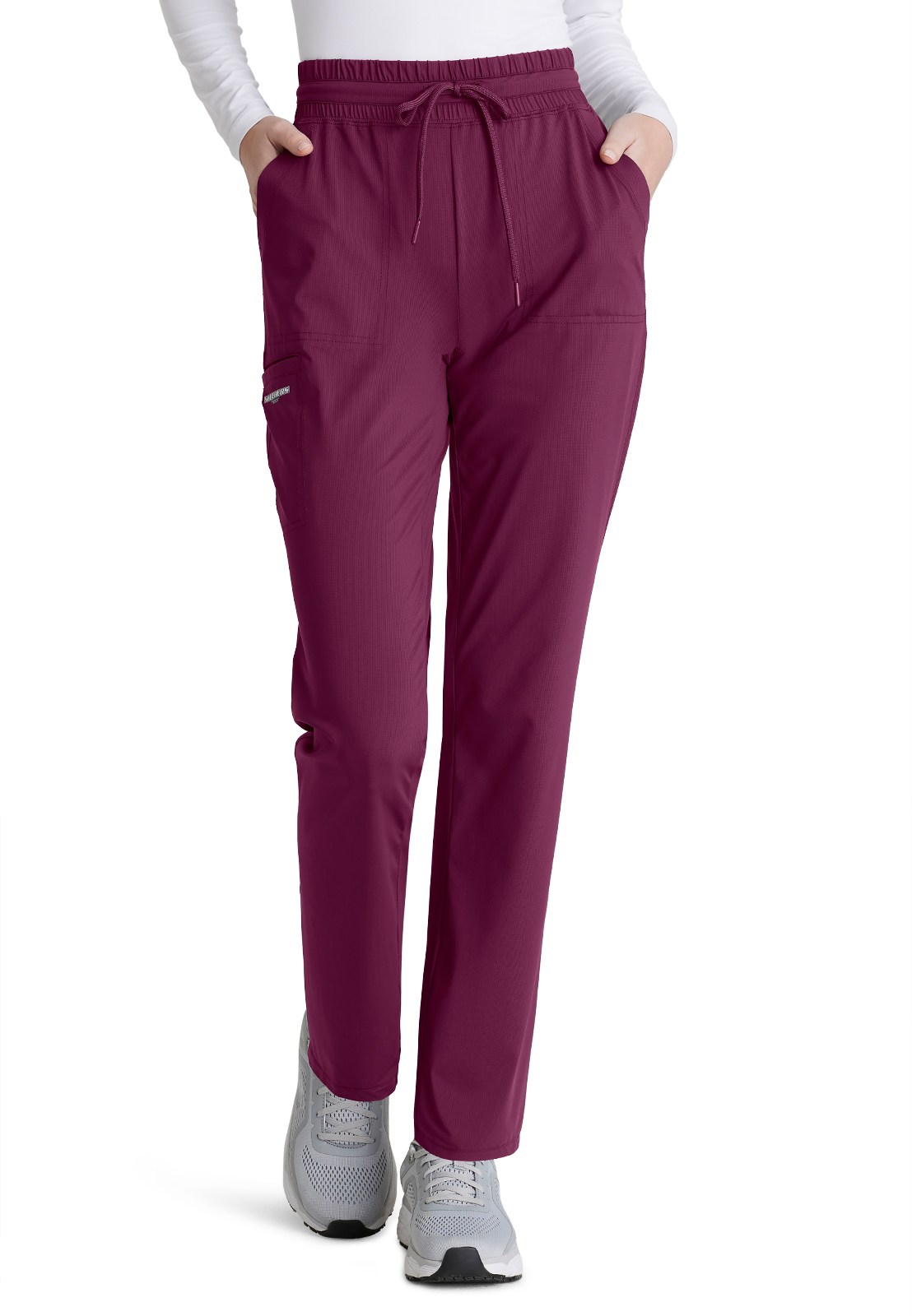 Skechers Slip-Ins - Women's Five-Pocket Shirred Waistband Reach Scrub Pant 8