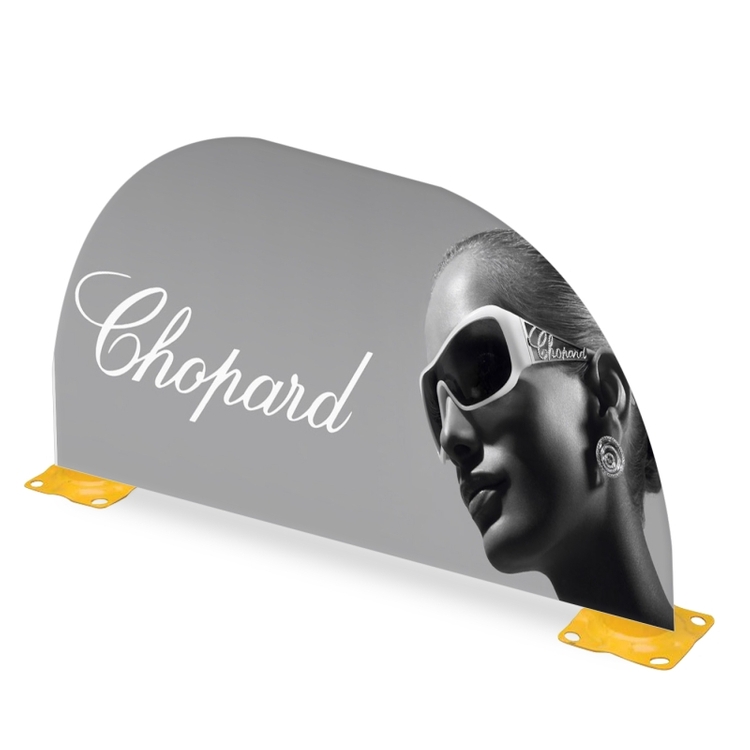 Bollard Skinz™ Double Bollard Cover - 47"W x 21.5"H 4