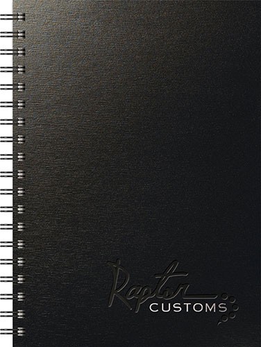Textured Metallic Journals - Medium NoteBook