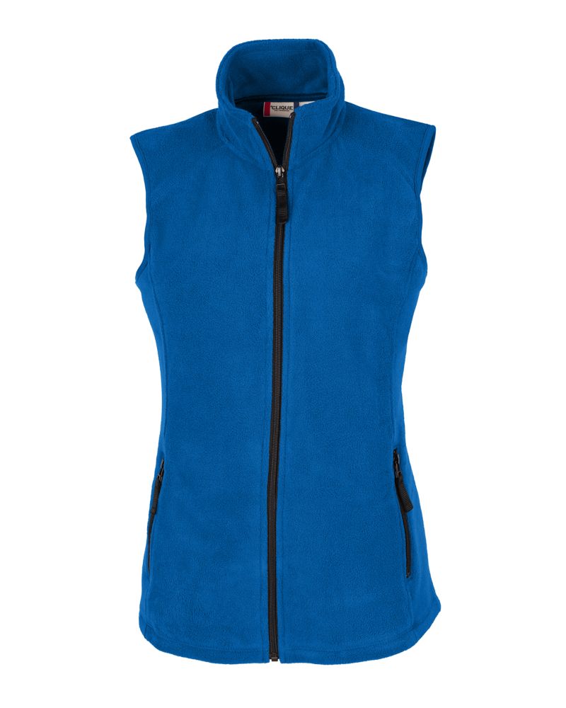 Clique Summit Performance Fleece Womens Full Zip Vest 20