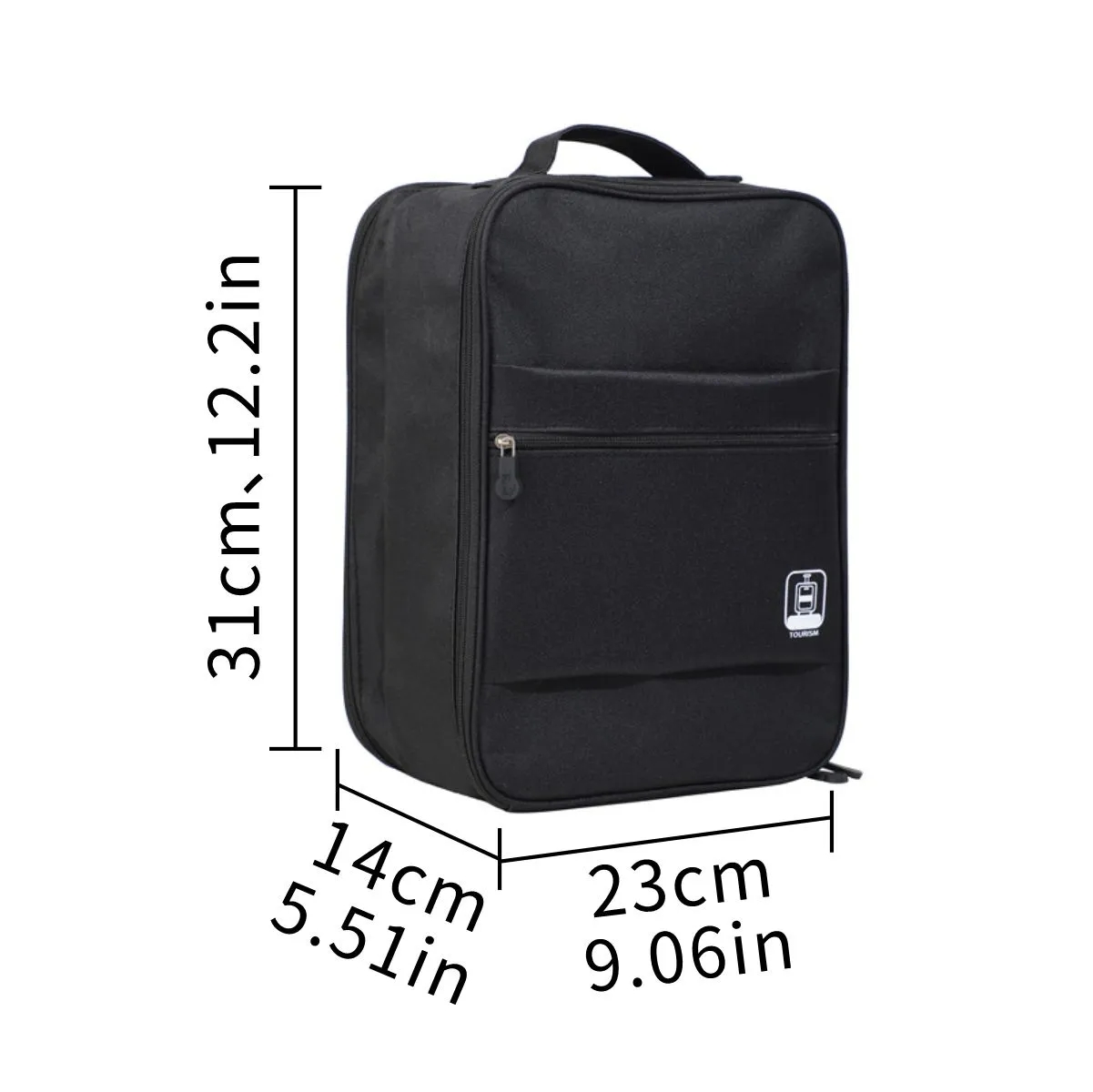 Portable Travel Shoe Bag Organizer Storage W/ Luggage Strap 2