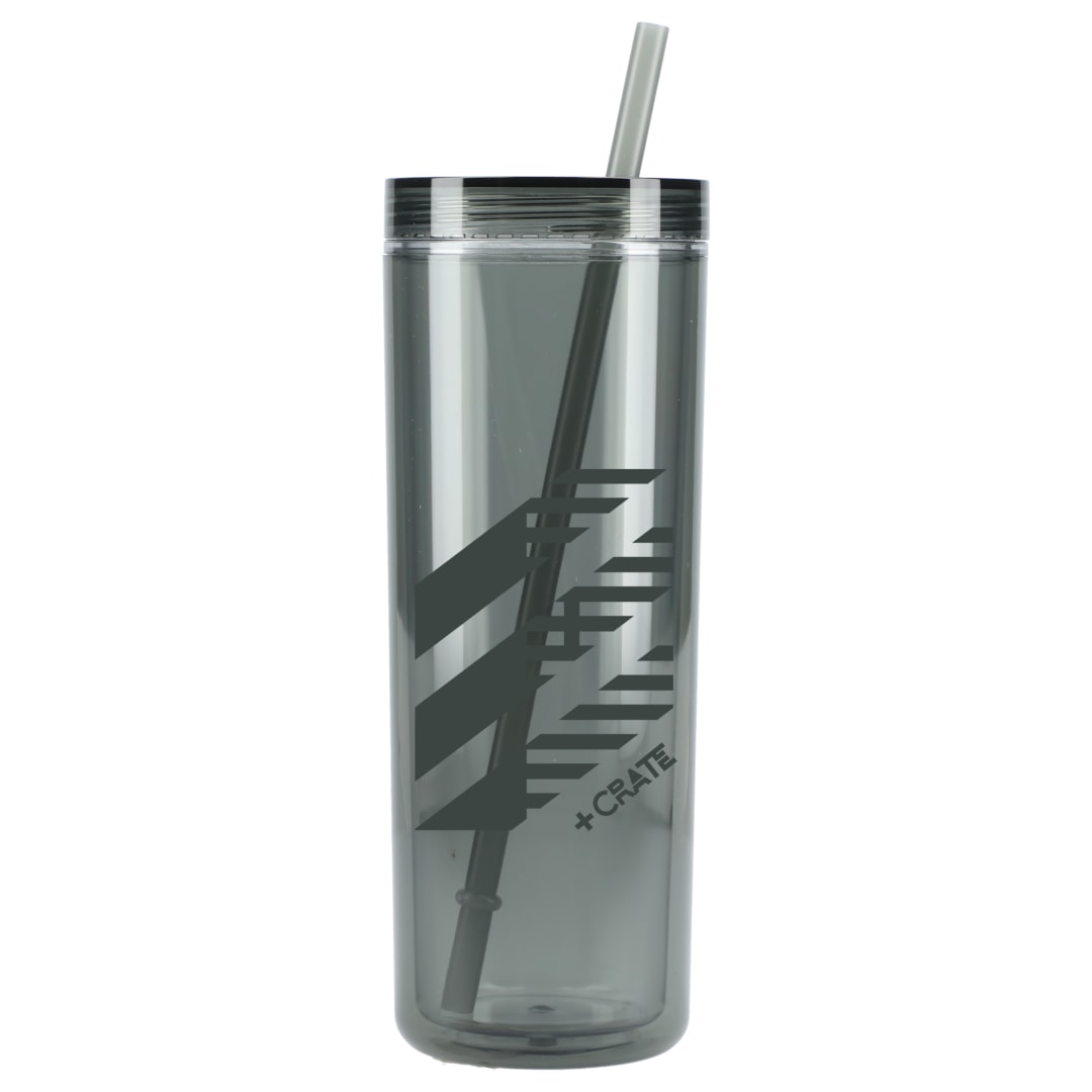 Chroma Recycled Acrylic Straw Tumbler 16oz 6