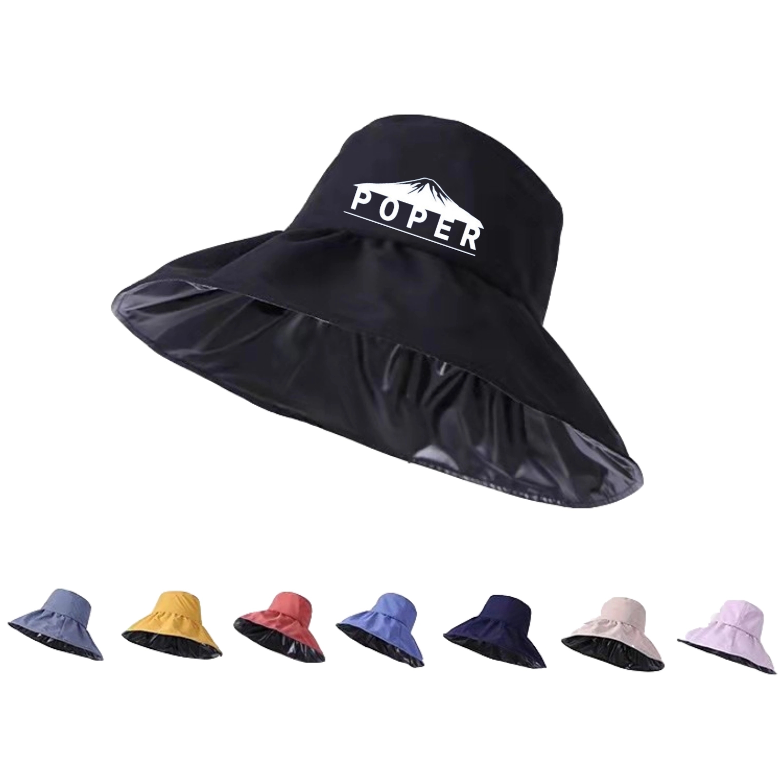 Breathable Glue-Coated Outdoor Sun Bucket Hat 2