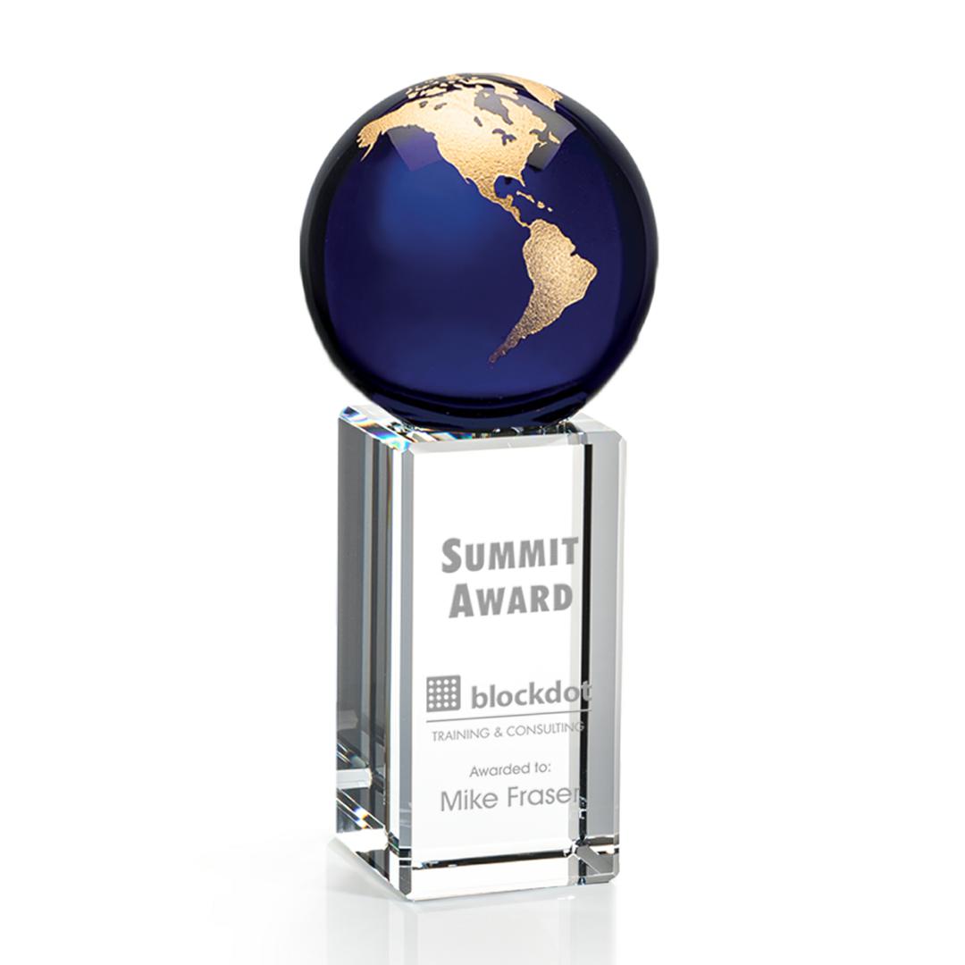 Luz Globe Award - Blue/Gold 6