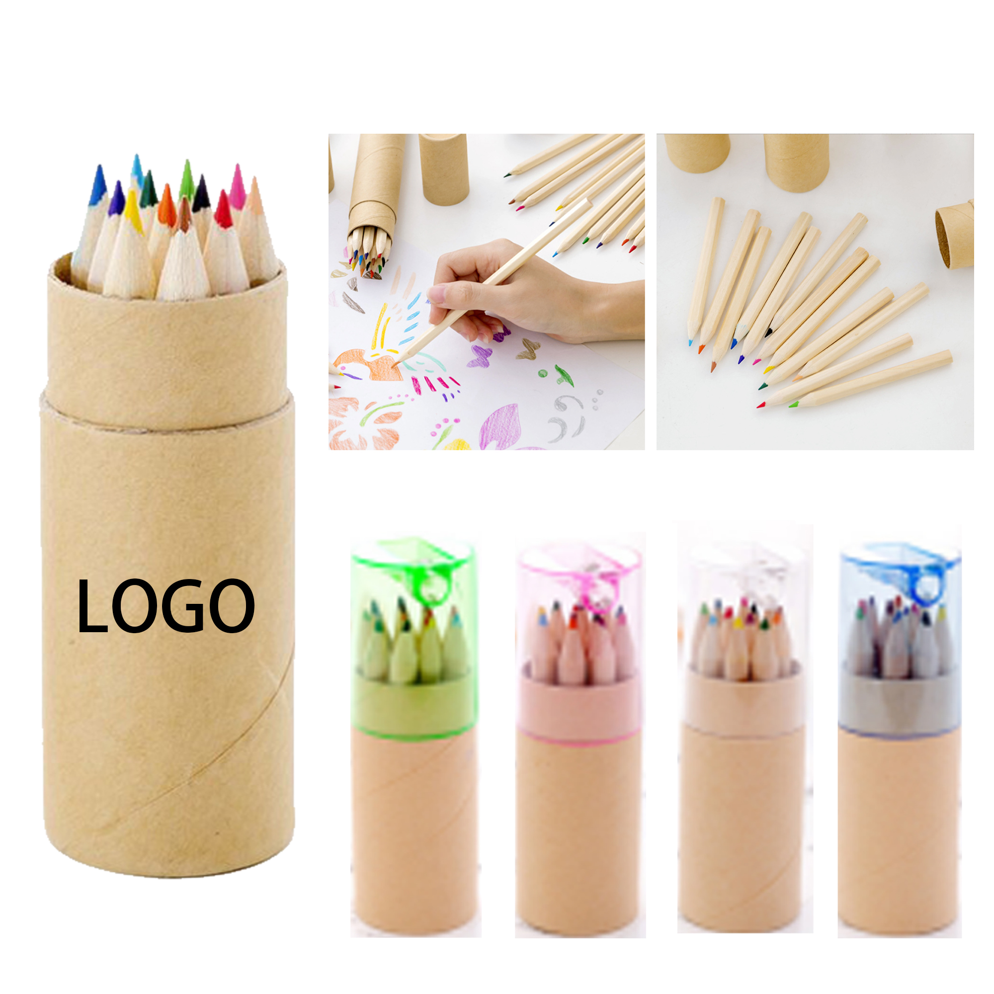 12 Shades Rich Color Pencils 1