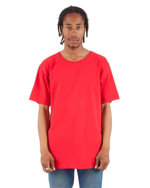 Unisex Curved Hem Long T-Shirt - SHCLT 3